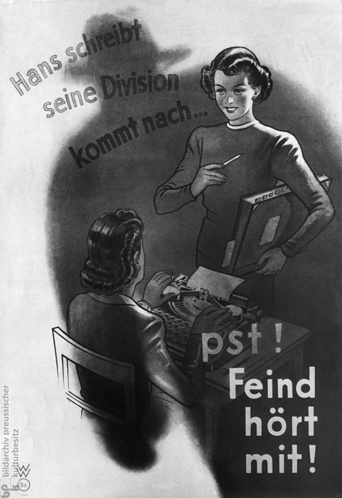 The Defense of the Home Front: The Enemy is Listening In (1942)